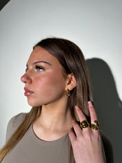 Mini Double Knot Earrings
